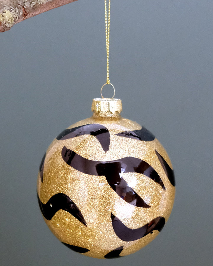 Luxe Tiger Print Bauble